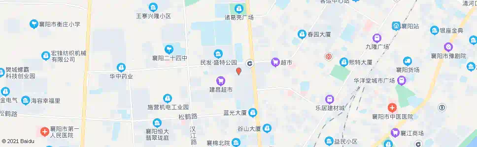 襄阳长汉路_公交站地图_襄阳公交_妙搜公交查询2025