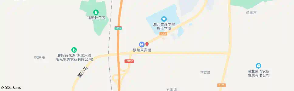 襄阳尹集_公交站地图_襄阳公交_妙搜公交查询2025
