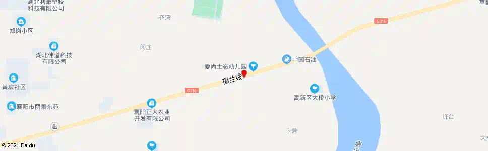襄阳大桥三队路口_公交站地图_襄阳公交_妙搜公交查询2025