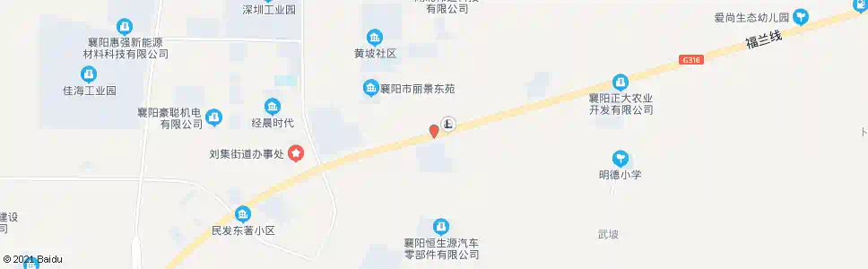 襄阳下梨园_公交站地图_襄阳公交_妙搜公交查询2025