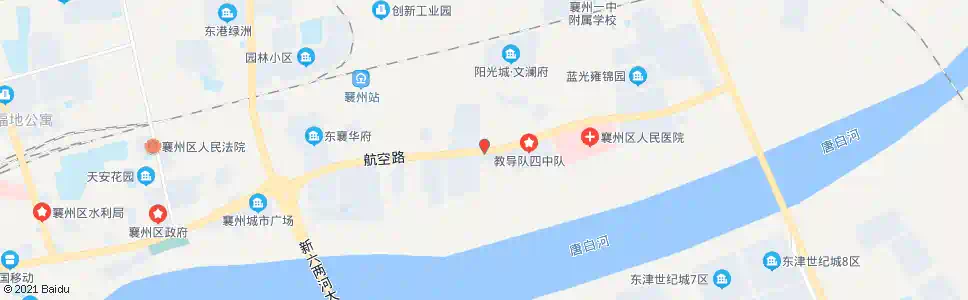 襄阳航空路华强路口_公交站地图_襄阳公交_妙搜公交查询2025