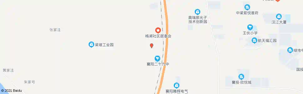 襄阳杨湖六组_公交站地图_襄阳公交_妙搜公交查询2025