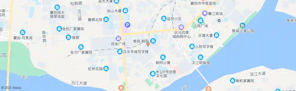襄阳朝阳路中_公交站地图_襄阳公交_妙搜公交查询2025