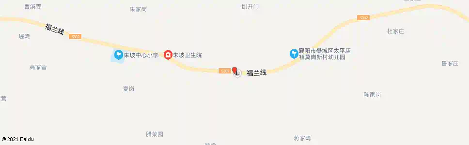 襄阳杨家庄_公交站地图_襄阳公交_妙搜公交查询2025