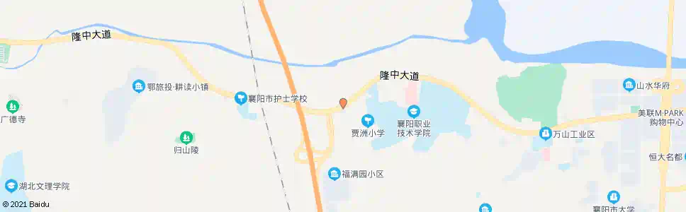 襄阳贾洲_公交站地图_襄阳公交_妙搜公交查询2025