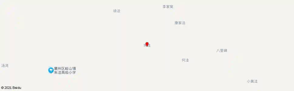 襄阳朱洼_公交站地图_襄阳公交_妙搜公交查询2025