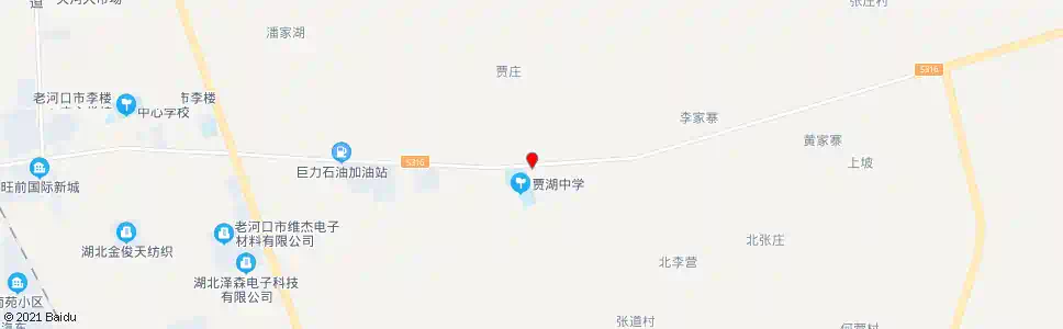 襄阳贾湖_公交站地图_襄阳公交_妙搜公交查询2025
