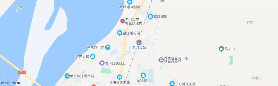 襄阳老河口_公交站地图_襄阳公交_妙搜公交查询2025