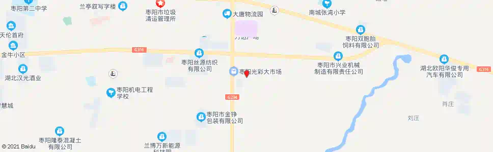 襄阳百盟光彩城_公交站地图_襄阳公交_妙搜公交查询2025