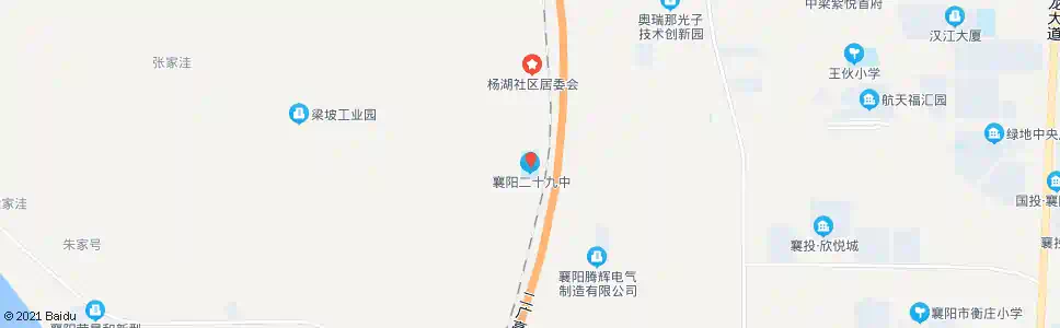 襄阳二十九中_公交站地图_襄阳公交_妙搜公交查询2025