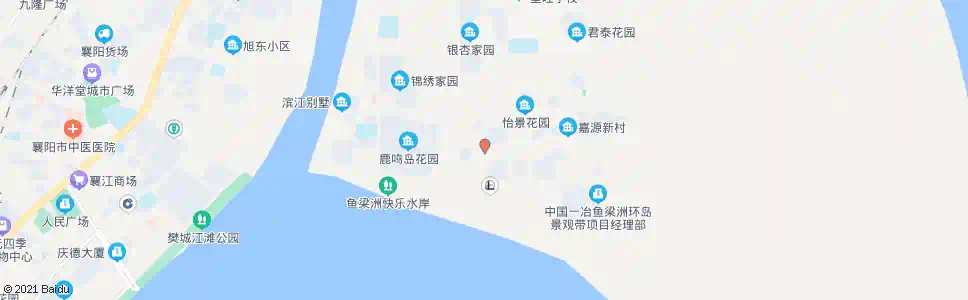 襄阳鱼梁洲_公交站地图_襄阳公交_妙搜公交查询2025