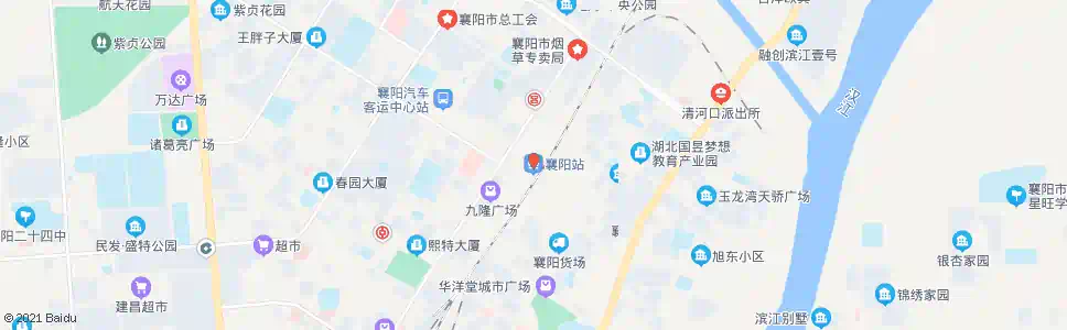 襄阳铁二院_公交站地图_襄阳公交_妙搜公交查询2025