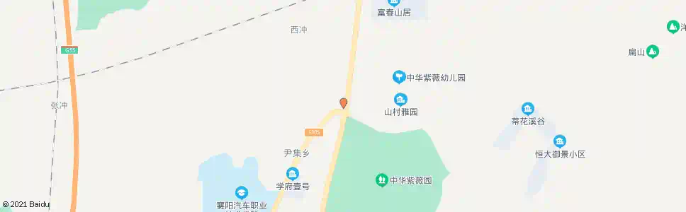 襄阳中华紫薇园_公交站地图_襄阳公交_妙搜公交查询2025