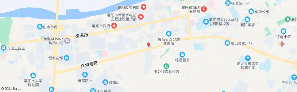 襄阳虎头山路_公交站地图_襄阳公交_妙搜公交查询2025