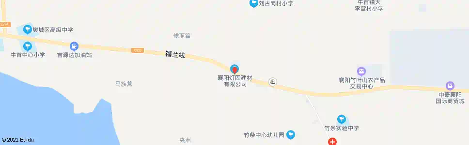 襄阳张王岗村_公交站地图_襄阳公交_妙搜公交查询2025