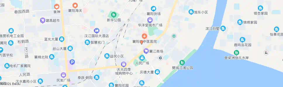 襄阳人民广场北_公交站地图_襄阳公交_妙搜公交查询2025