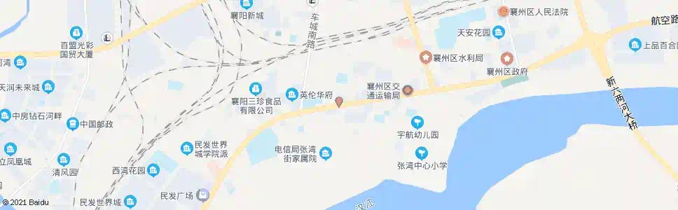 襄阳城关一中_公交站地图_襄阳公交_妙搜公交查询2025