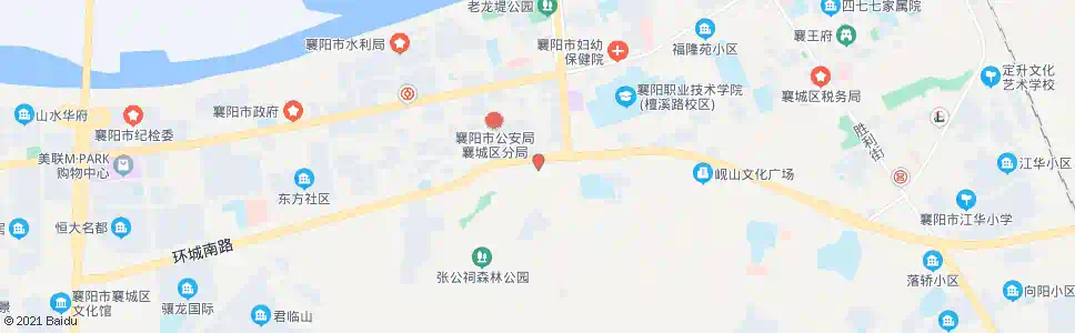 襄阳环山路_公交站地图_襄阳公交_妙搜公交查询2025