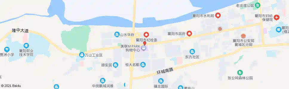 襄阳公安局指挥中心_公交站地图_襄阳公交_妙搜公交查询2025