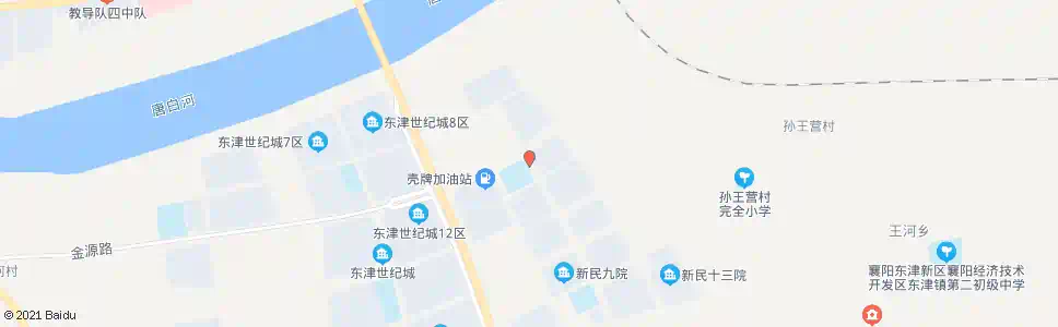 襄阳东津还建房停靠点_公交站地图_襄阳公交_妙搜公交查询2025