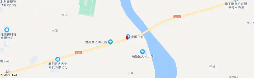 襄阳大桥头加油站_公交站地图_襄阳公交_妙搜公交查询2025