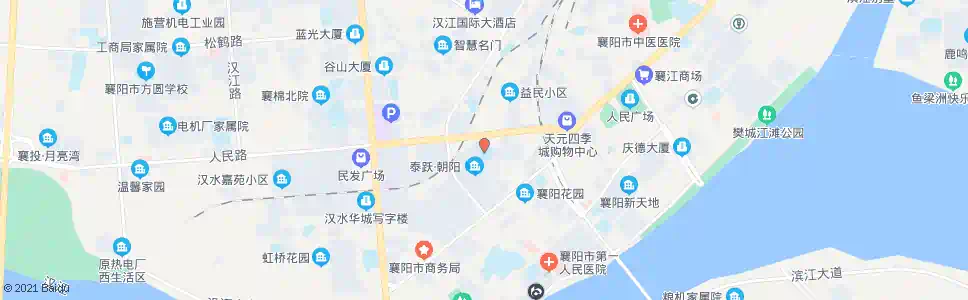襄阳人民路小学人民路_公交站地图_襄阳公交_妙搜公交查询2025