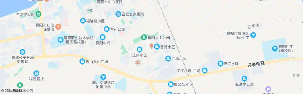 襄阳环城路江华路口_公交站地图_襄阳公交_妙搜公交查询2025