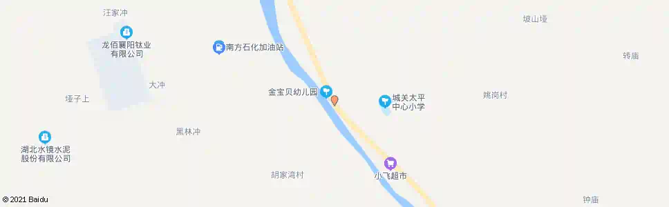 襄阳太平集村_公交站地图_襄阳公交_妙搜公交查询2025