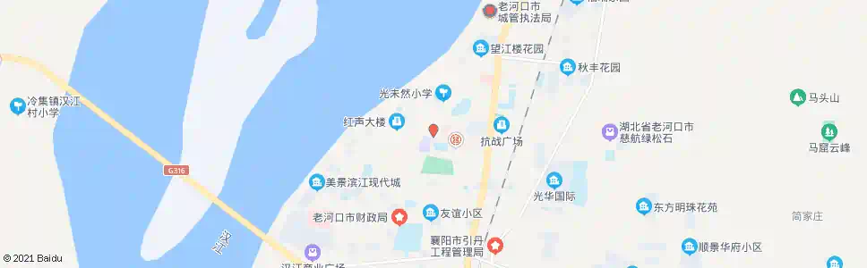 襄阳幸福路(建行)_公交站地图_襄阳公交_妙搜公交查询2025