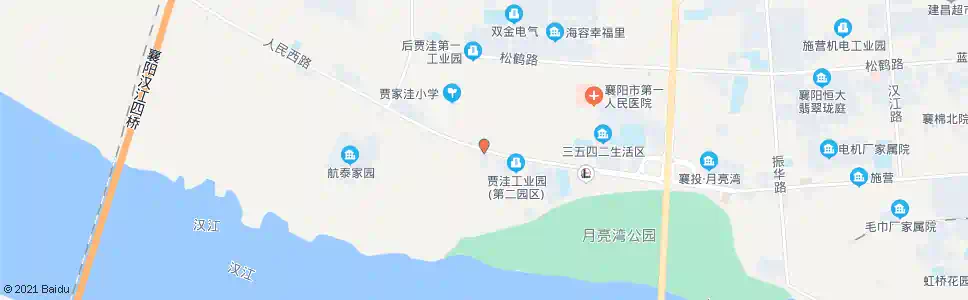 襄阳贾洼_公交站地图_襄阳公交_妙搜公交查询2025