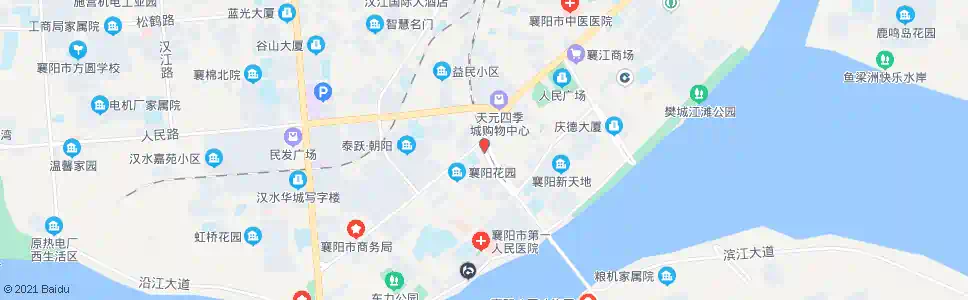 襄阳一桥桥北_公交站地图_襄阳公交_妙搜公交查询2025