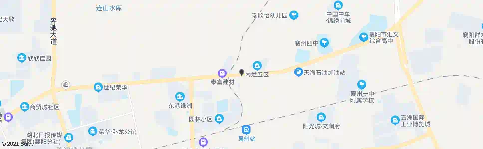 襄阳铁十一局_公交站地图_襄阳公交_妙搜公交查询2025