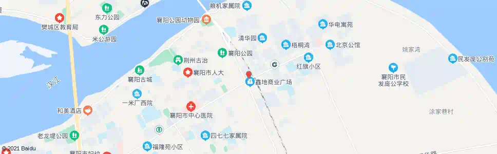 襄阳襄樊大道东门口_公交站地图_襄阳公交_妙搜公交查询2025