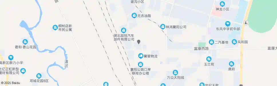 襄阳天籁大道停靠点2_公交站地图_襄阳公交_妙搜公交查询2025