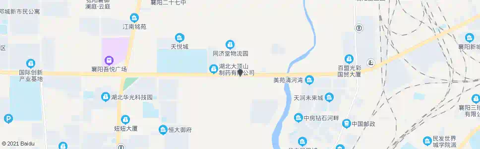 襄阳清河三桥西站_公交站地图_襄阳公交_妙搜公交查询2025