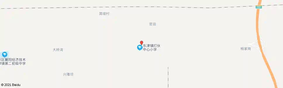 襄阳官田_公交站地图_襄阳公交_妙搜公交查询2025