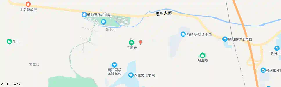 襄阳广德寺_公交站地图_襄阳公交_妙搜公交查询2025