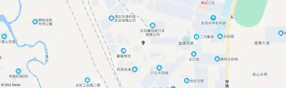 襄阳动力厂_公交站地图_襄阳公交_妙搜公交查询2025