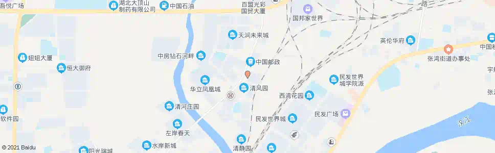 襄阳天籁大道停靠点1_公交站地图_襄阳公交_妙搜公交查询2025