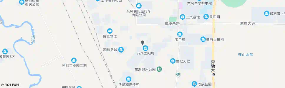 襄阳车城湖北路_公交站地图_襄阳公交_妙搜公交查询2025