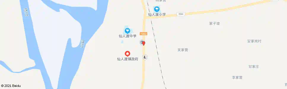 襄阳仙人渡农行_公交站地图_襄阳公交_妙搜公交查询2025