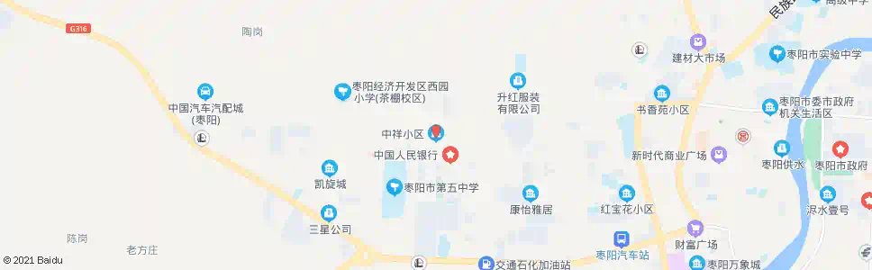 襄阳中祥小区_公交站地图_襄阳公交_妙搜公交查询2025