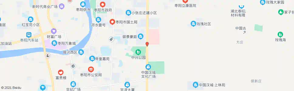 襄阳中兴公园_公交站地图_襄阳公交_妙搜公交查询2025