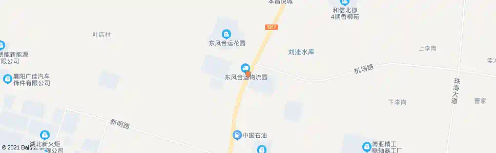 襄阳东风合运物流_公交站地图_襄阳公交_妙搜公交查询2025