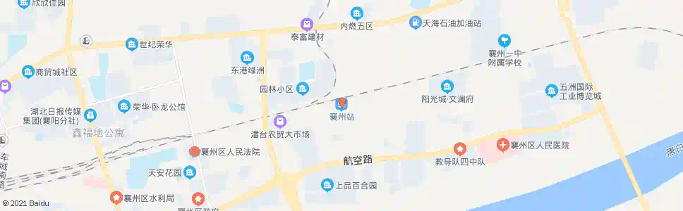 襄阳高客站_公交站地图_襄阳公交_妙搜公交查询2025