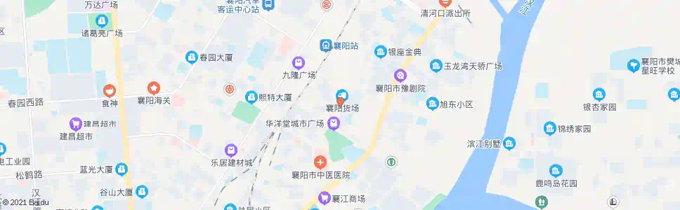襄阳汉十路中_公交站地图_襄阳公交_妙搜公交查询2025