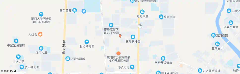 襄阳航宇路_公交站地图_襄阳公交_妙搜公交查询2025