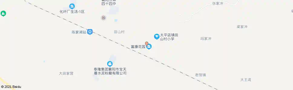 襄阳富康花园_公交站地图_襄阳公交_妙搜公交查询2025