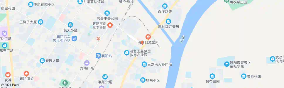 襄阳清河路南_公交站地图_襄阳公交_妙搜公交查询2025