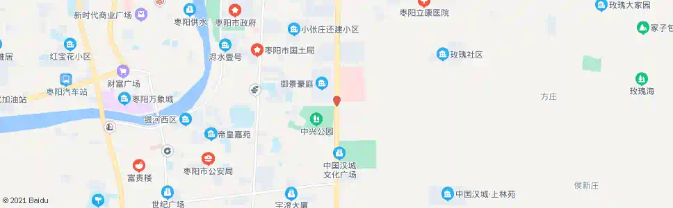 襄阳一医院新院(中兴公园)_公交站地图_襄阳公交_妙搜公交查询2025